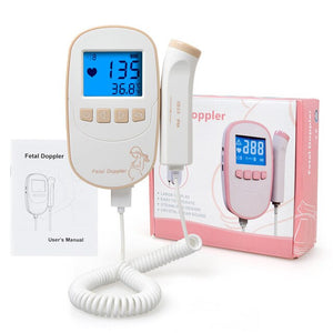 ELERA Fetal Doppler Baby Heartbeat fetal Detector Portable Ultrasound Heart Rate fetal Monitor Doppler foetal