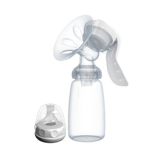 Load image into Gallery viewer, Manual Breast Pump Powerful Baby Nipple Suction 150ml  Feeding Milk Bottles Breasts Pumps Bottle Sucking T0099
